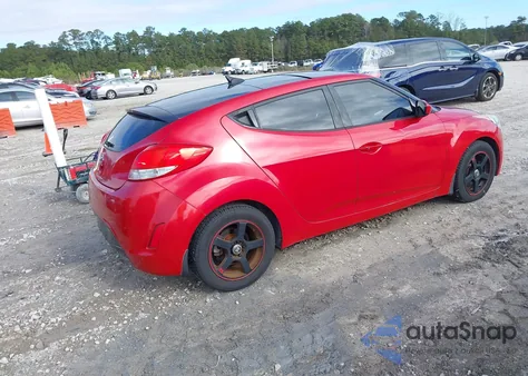 2013 Hyundai Veloster Base W/Gray из США, поврежденный, VIN KMHTC6AD6DU086269